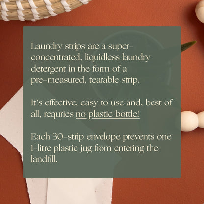 Laundry Detergent Strips- Summer Rain