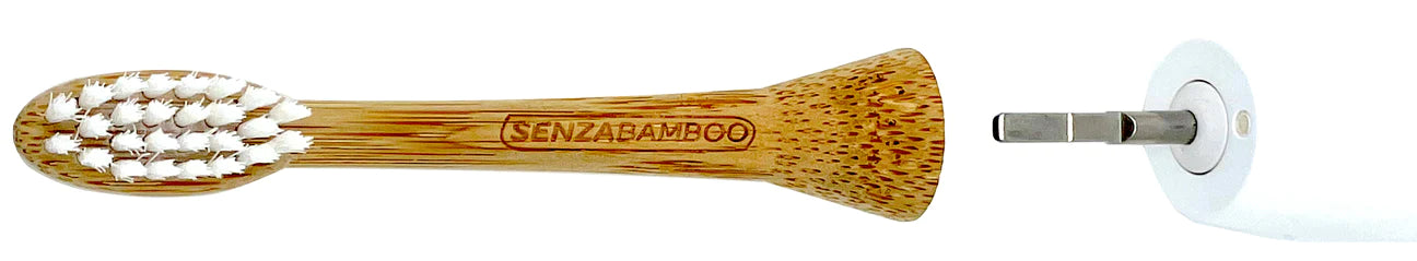 3pk Replacement Bamboo Brush Heads