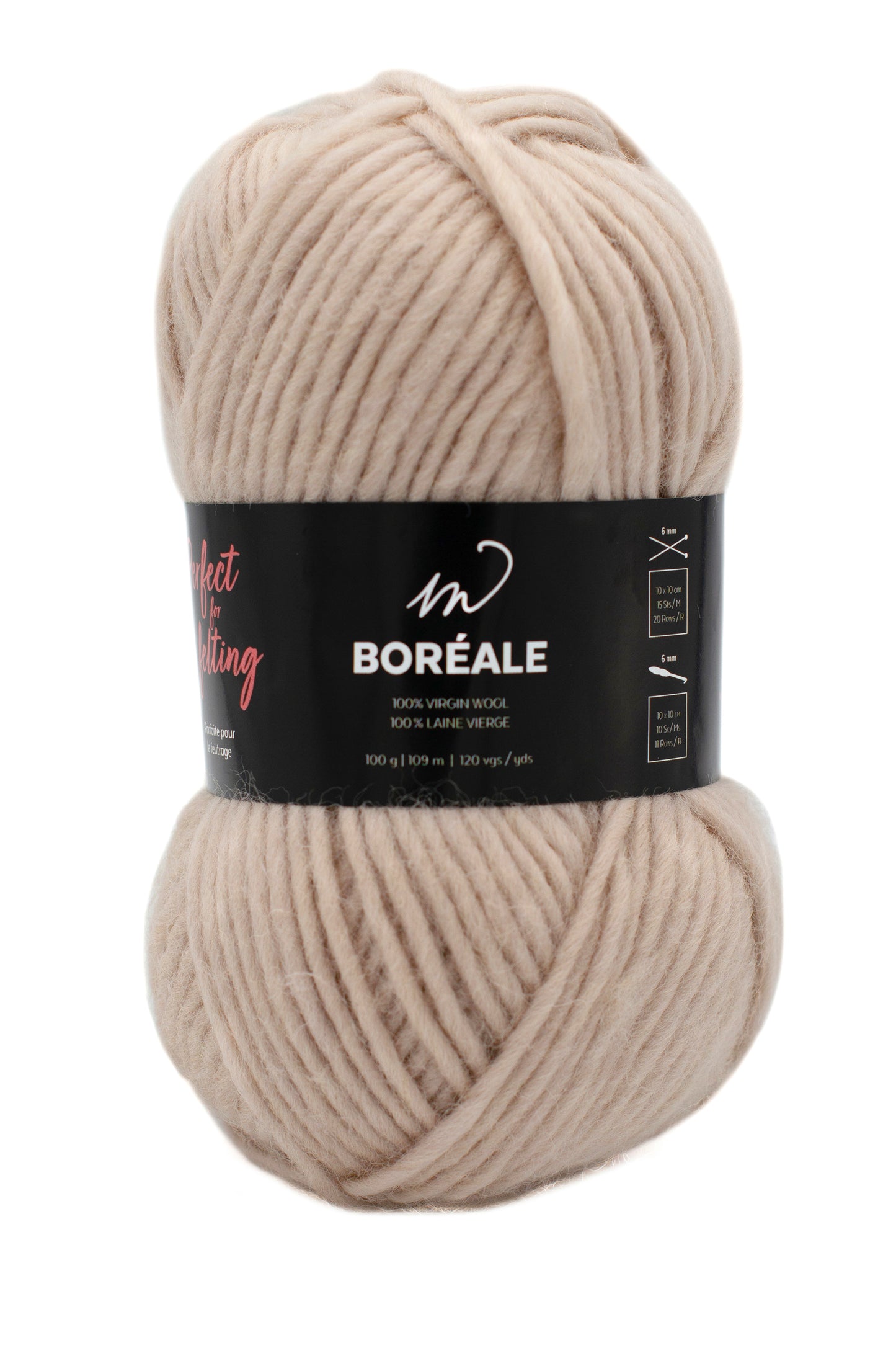 Boréale Yarn (100% Wool)- Sand