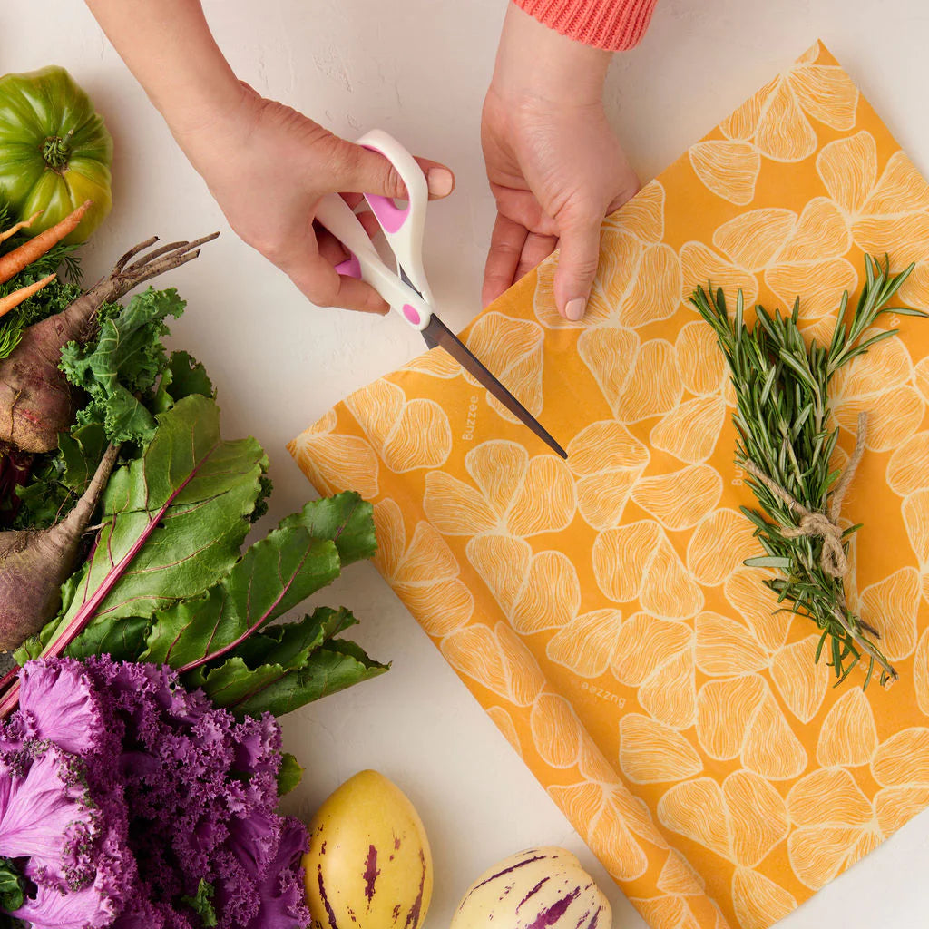 Buzzee Reusable Food Wrap Roll 13x60" Custom Cut