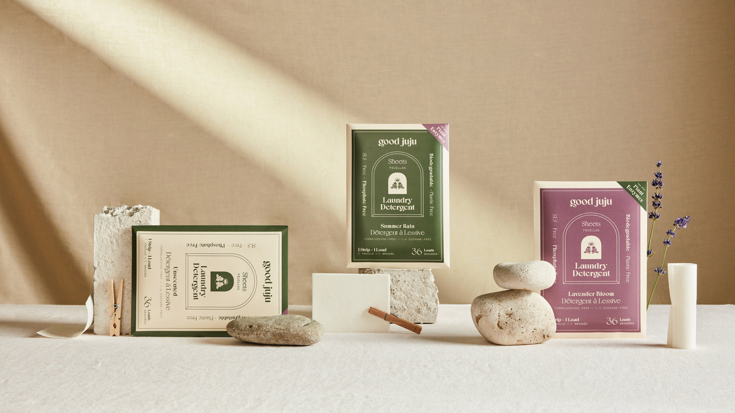 Laundry Detergent Strips- Unscented