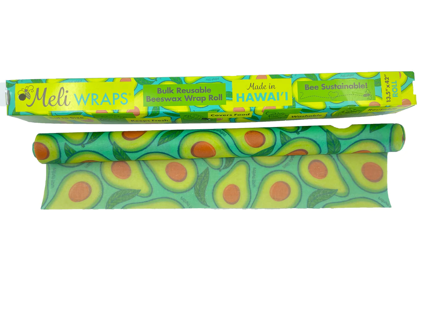 Hawaiian Meli Beeswax Food Wrap- Bulk Rolls