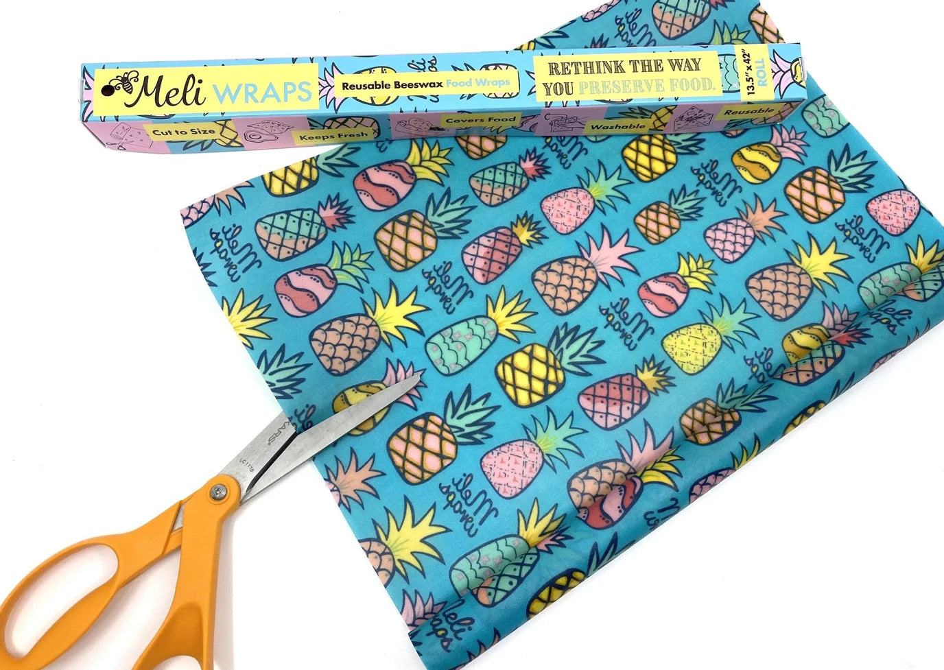 Hawaiian Meli Beeswax Food Wrap- Bulk Rolls