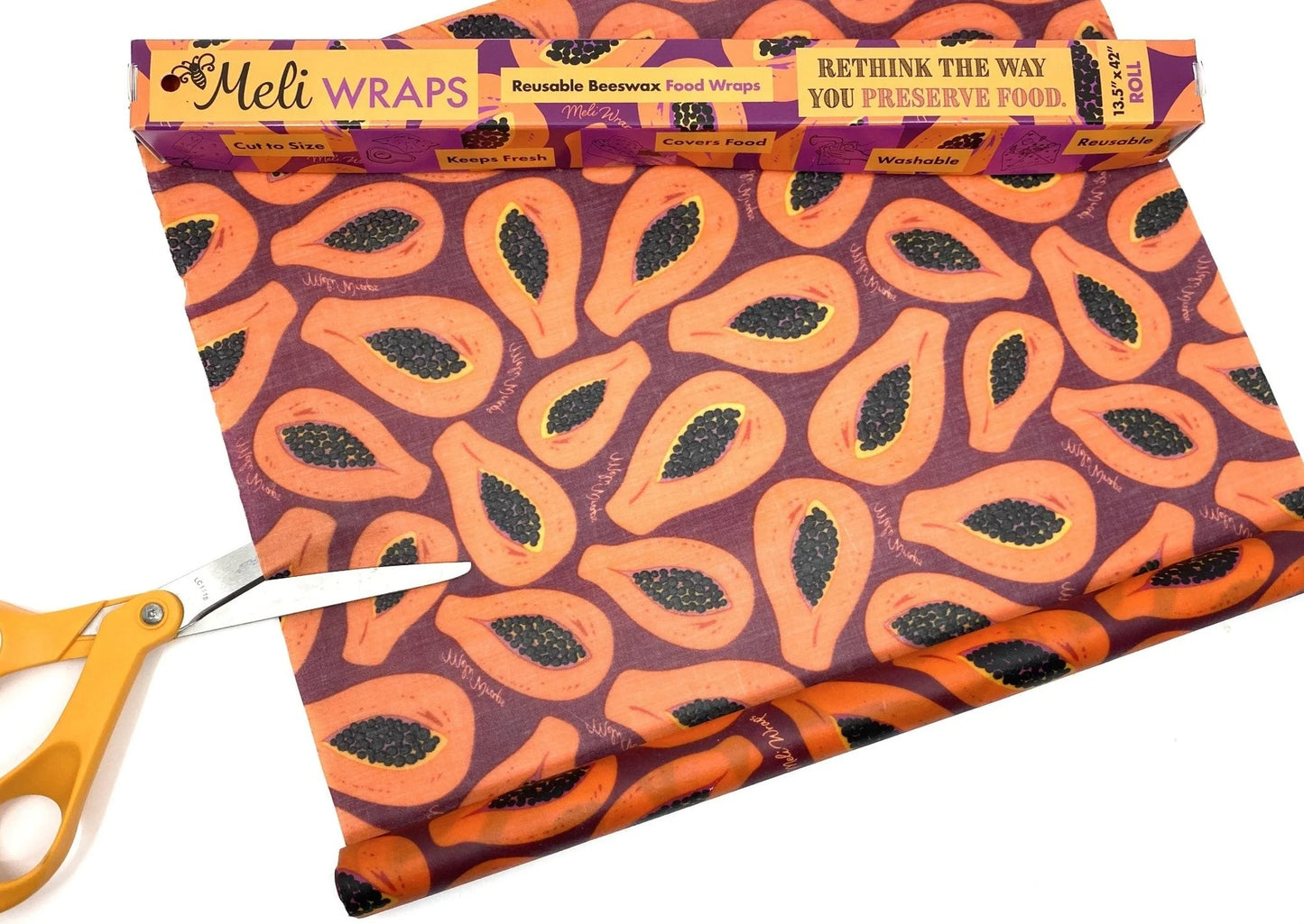 Hawaiian Meli Beeswax Food Wrap- Bulk Rolls