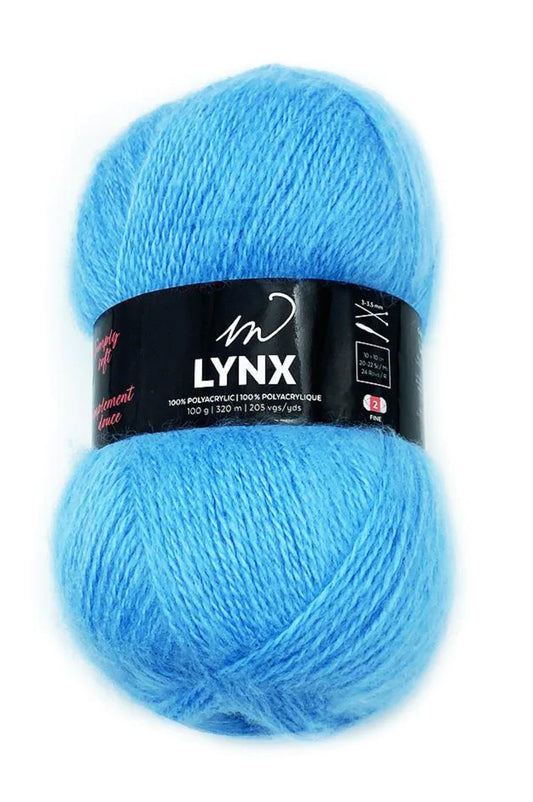 Lynx Yarn (100% Brushed Polyacrylic)- Powdery Blue