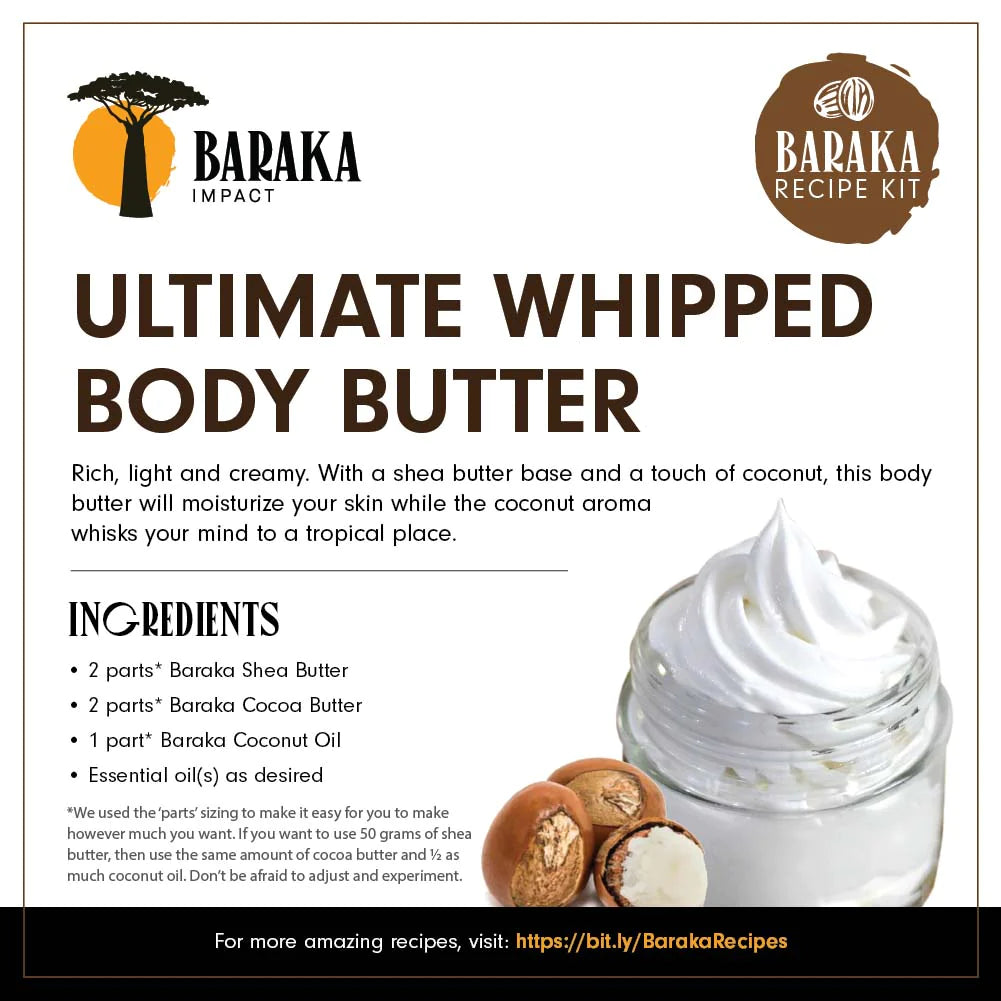Ultimate Whipped Body Butter Recipe Kit