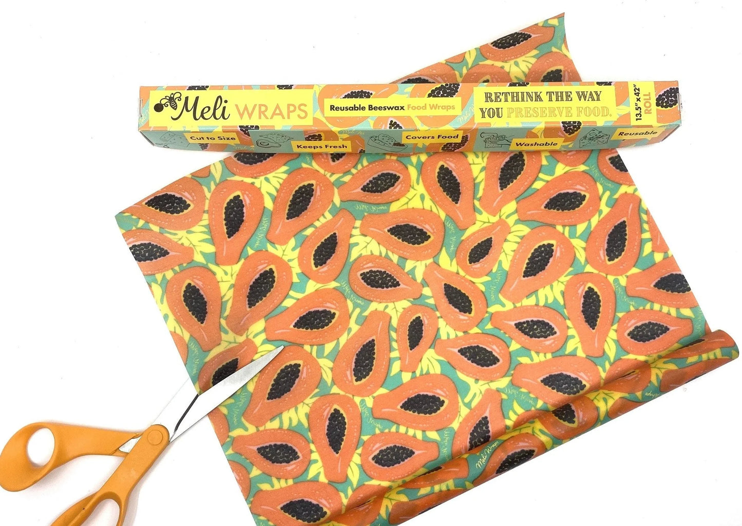 Hawaiian Meli Beeswax Food Wrap- Bulk Rolls