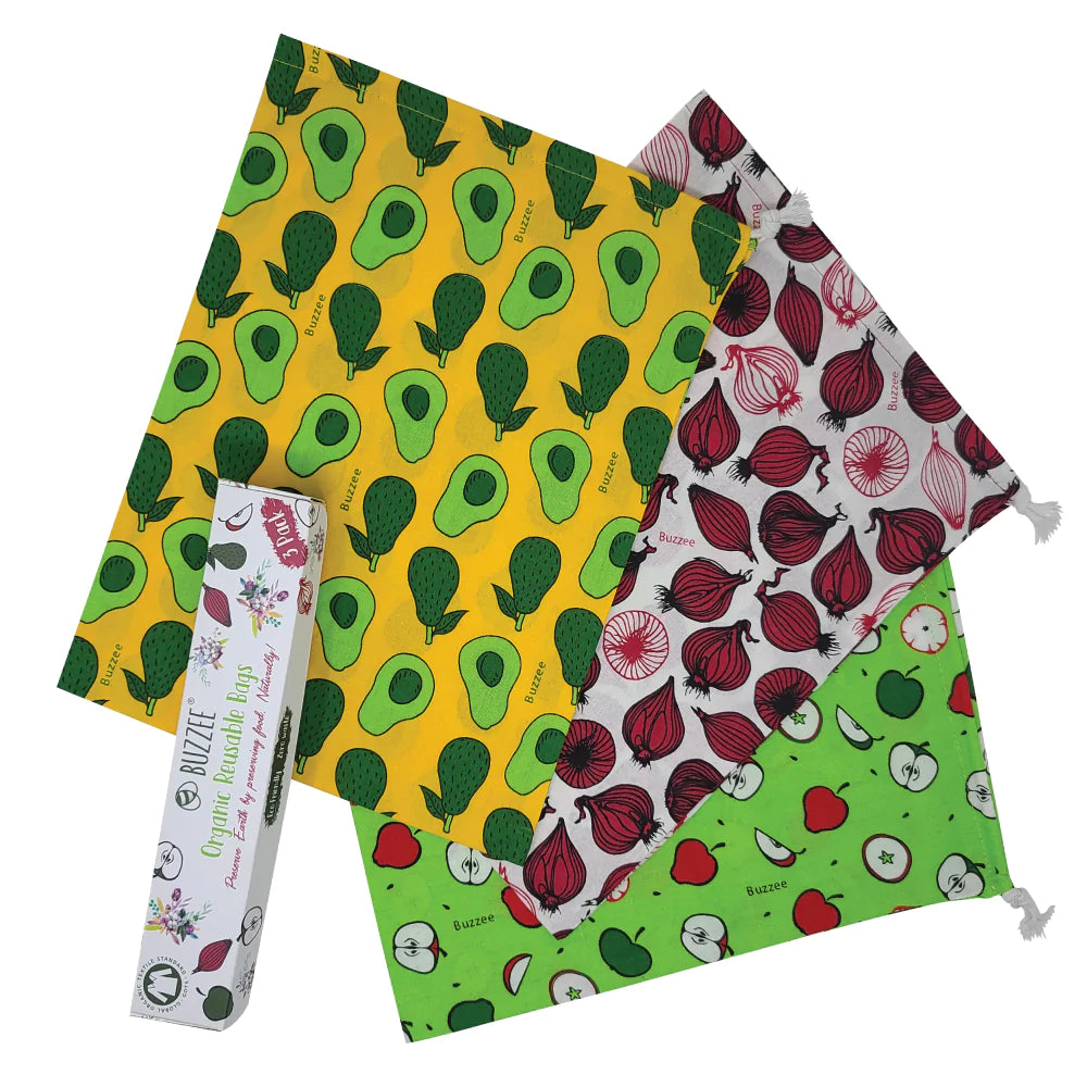 Buzzee Reusable Cotton Bag