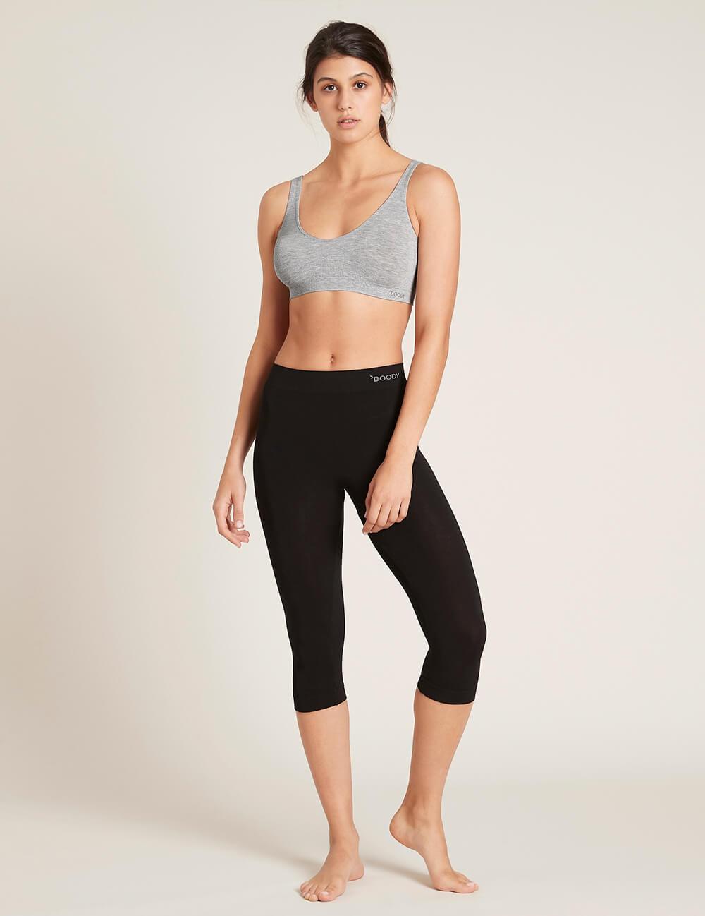 Boody Activewear Full Length Active Thighs Mid-Rise
