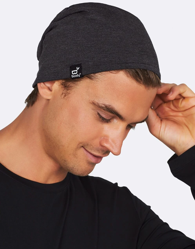 Soft Jersey Beanie Dark Grey/Marl