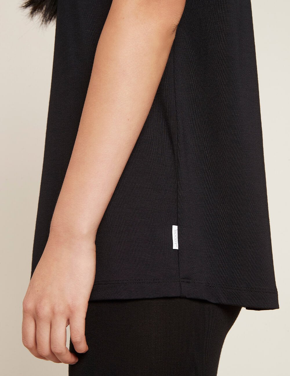 Downtime Lounge Top- Black