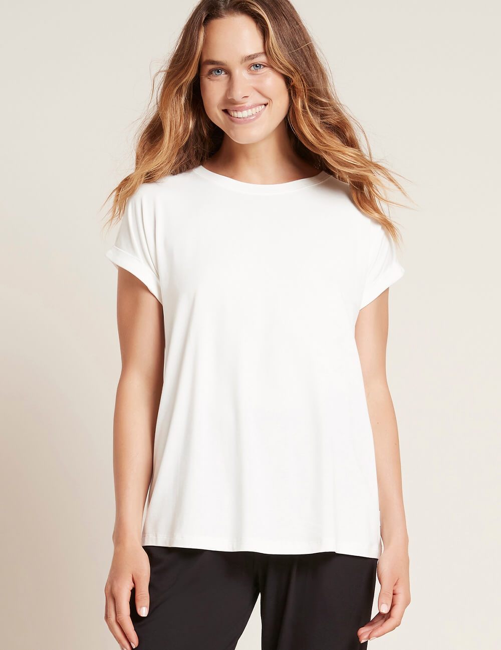 Downtime Lounge Top- Natural White