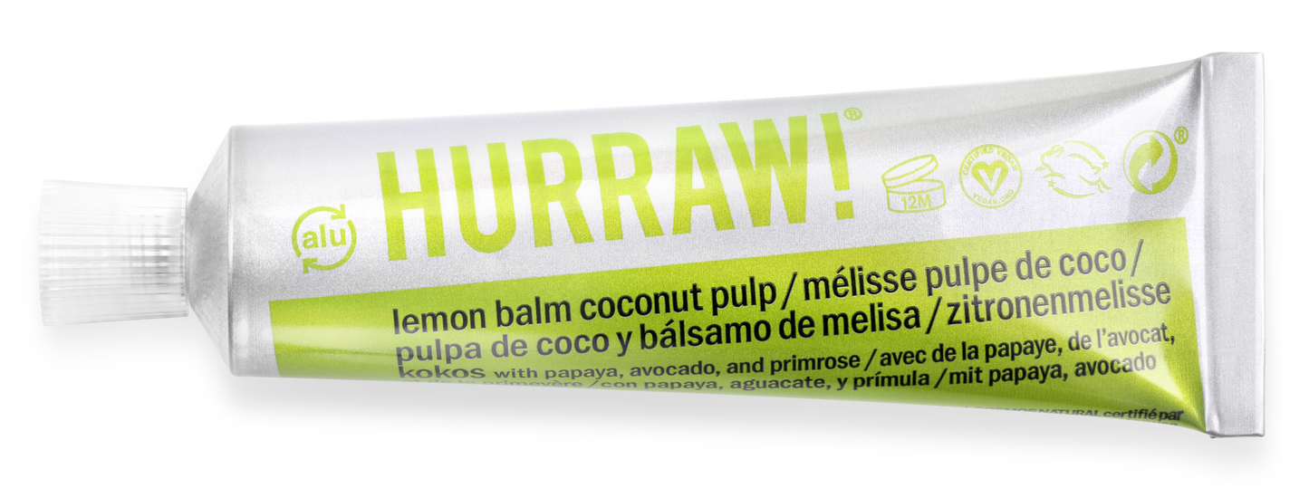 Hurraw Lemon Balm Coconut Pulp BALMTOO*