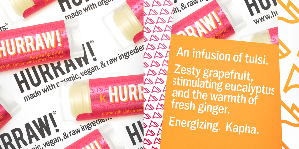Grapefruit Ginger Eucalyptus (Kapha) Lip Balm