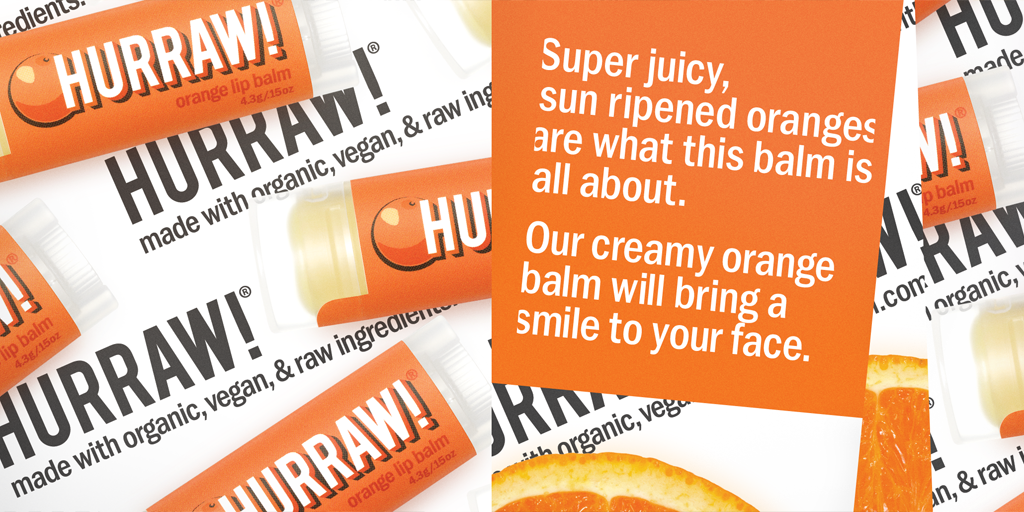 Orange Lip Balm