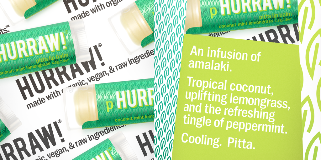 Coconut Mint Lemongrass (Pitta) Lip Balm