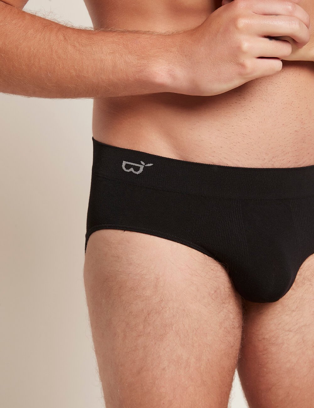 Mens Brief Black