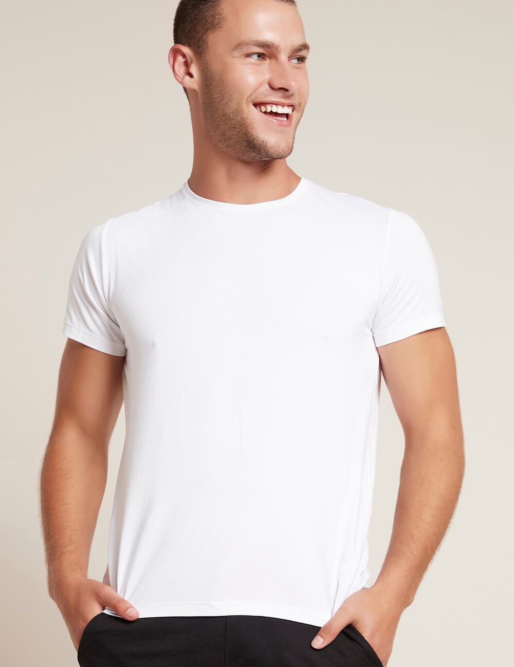 Crew Neck T-Shirt Mens White
