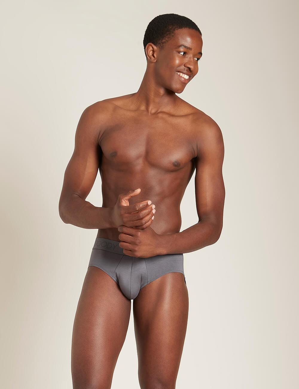 Mens Ash Brief with Elastic Waistband