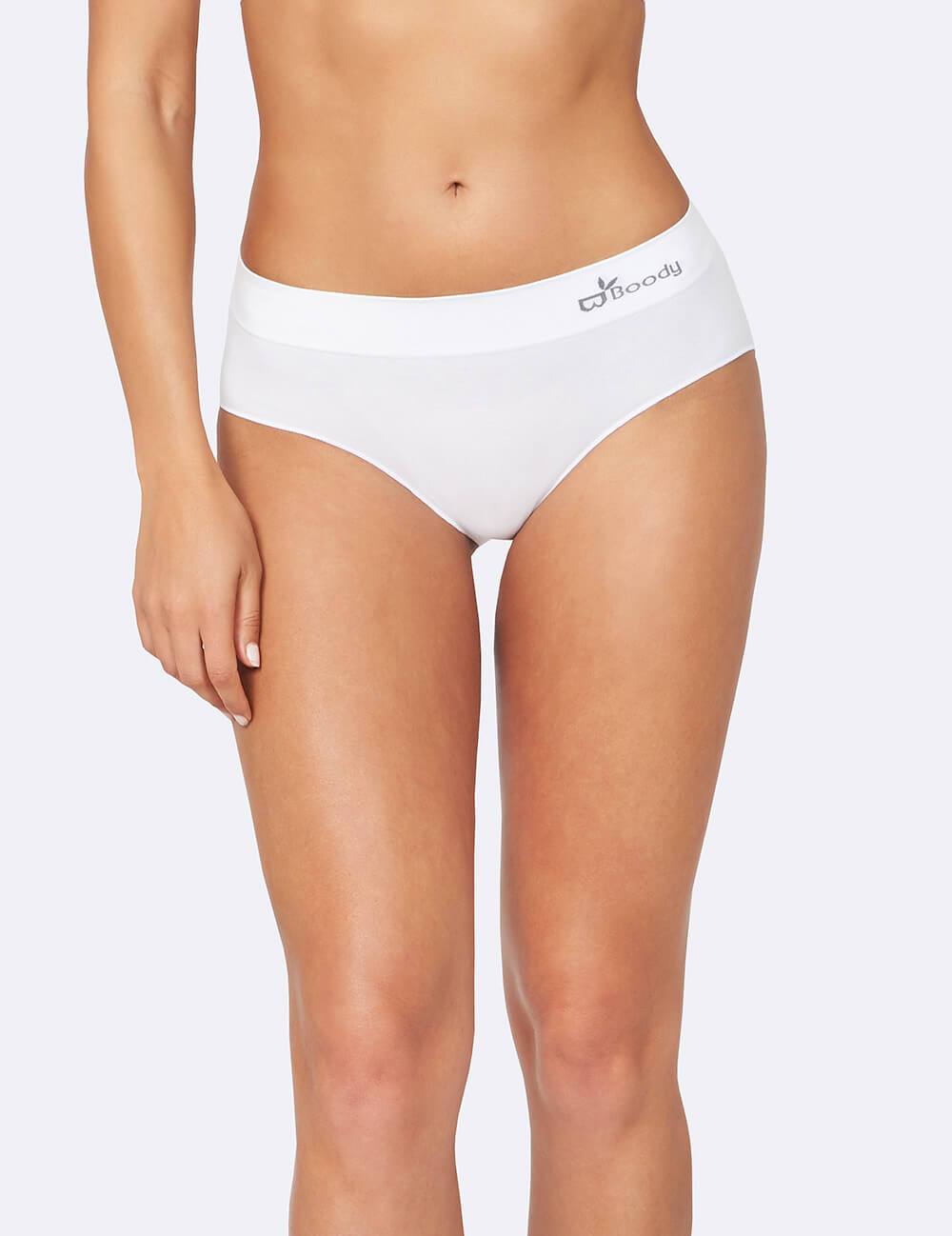 Midi Brief in White