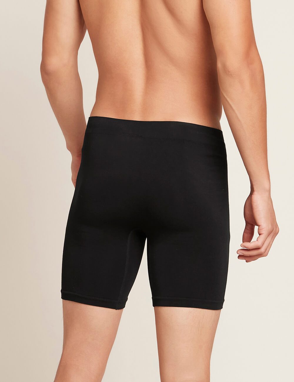 Mens Long Boxers Black
