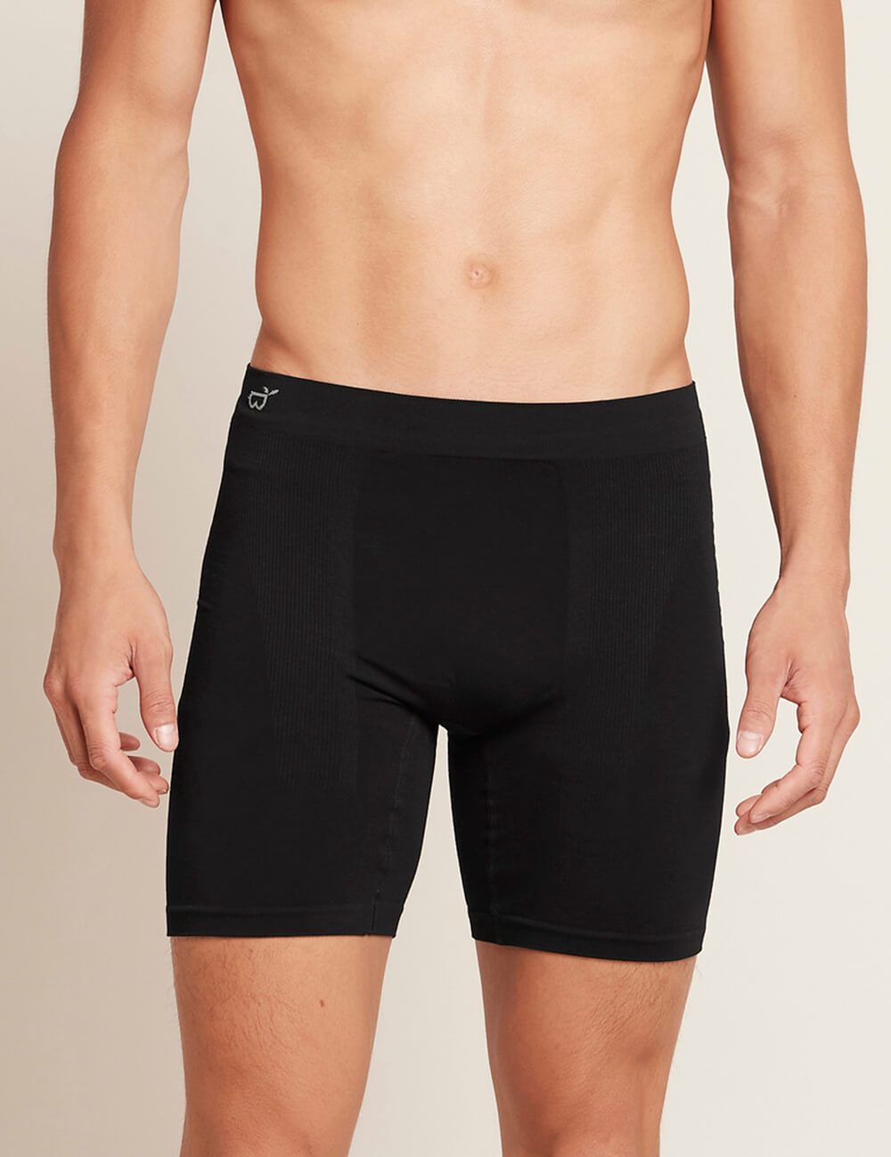 Mens Long Boxers Black
