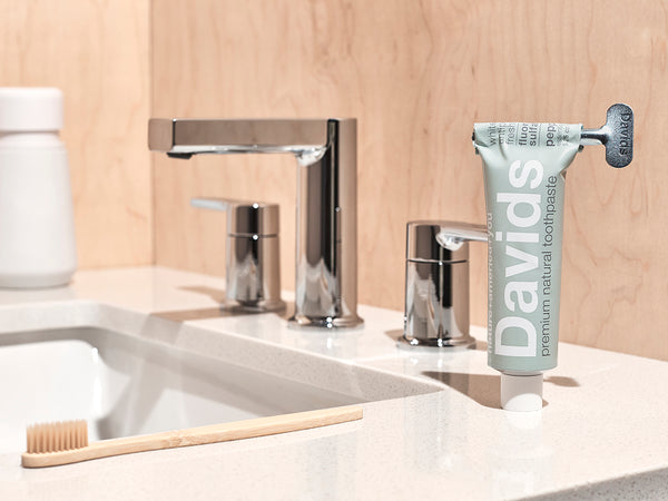 Davids Premium Natural Toothpaste - Peppermint