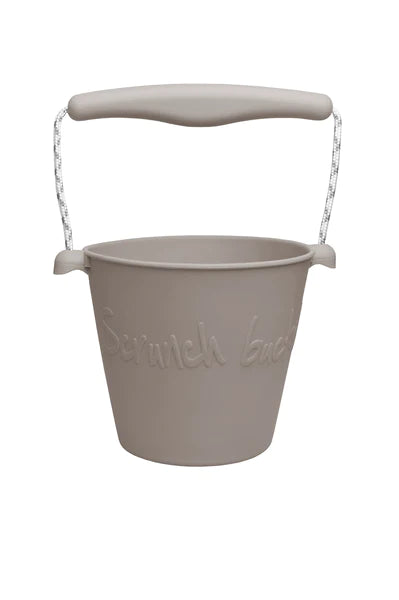 Scrunch Bucket and Spade - Warm Grey