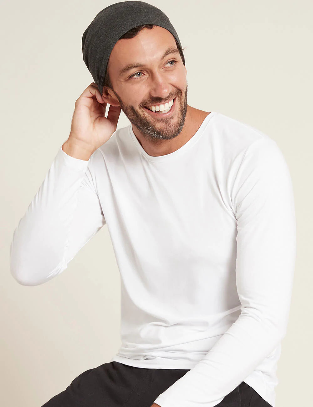 Soft Jersey Beanie Dark Grey/Marl