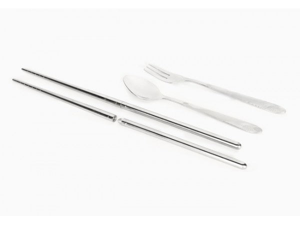 Travel 3pc 18/8 Cutlery Set