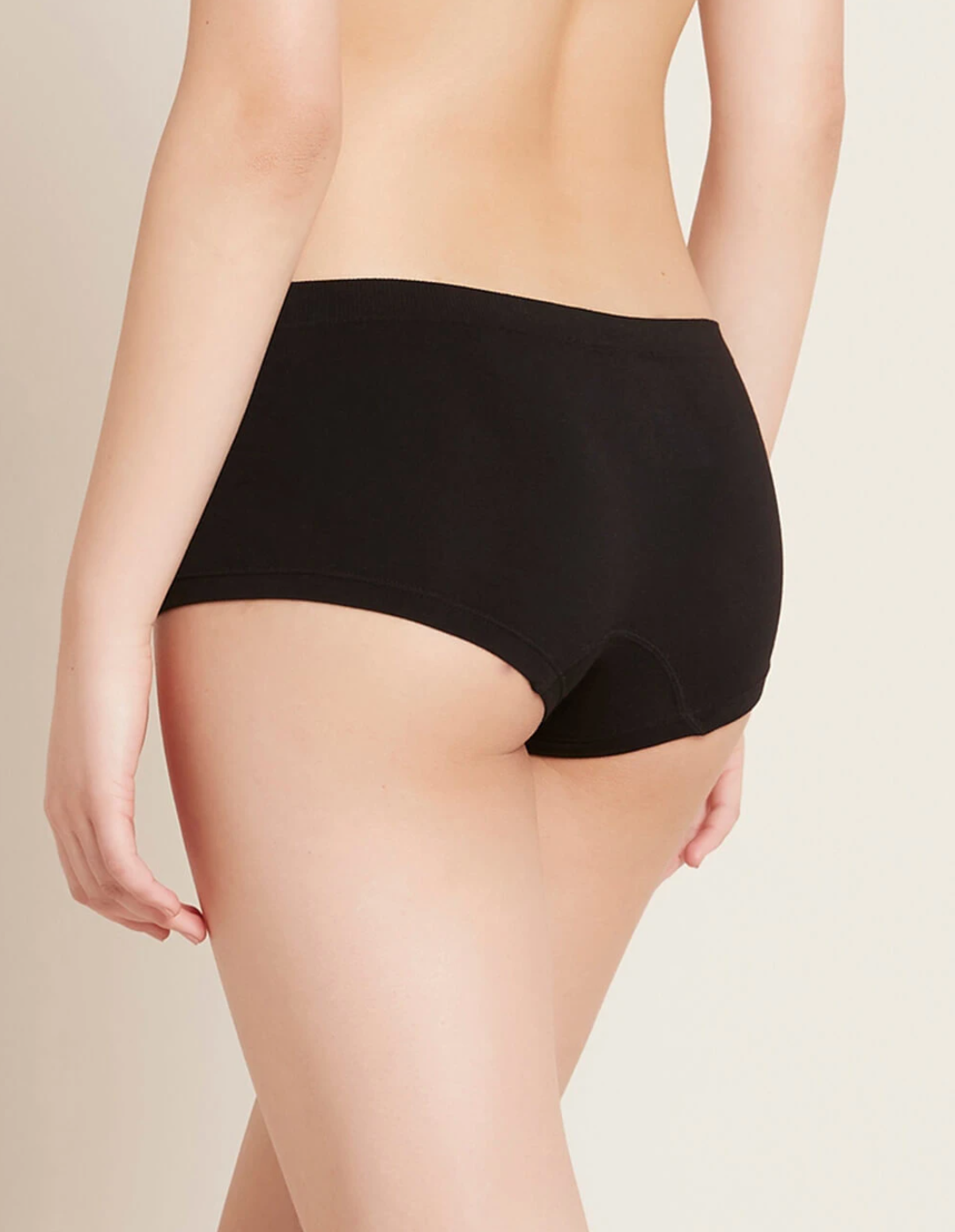 Boy Leg Brief in Black