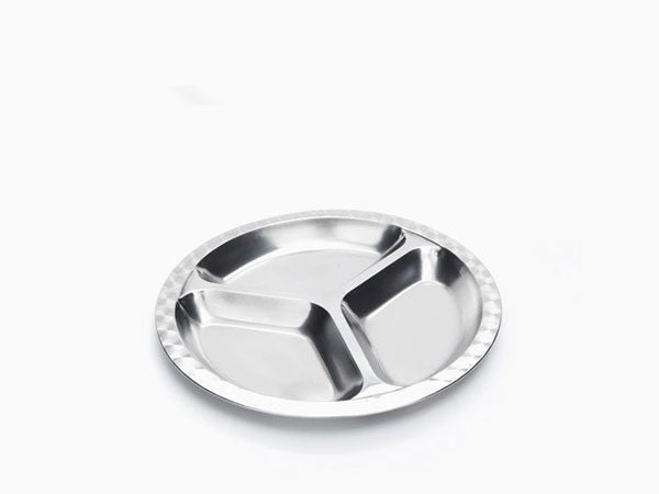 Small Round Divided Plate