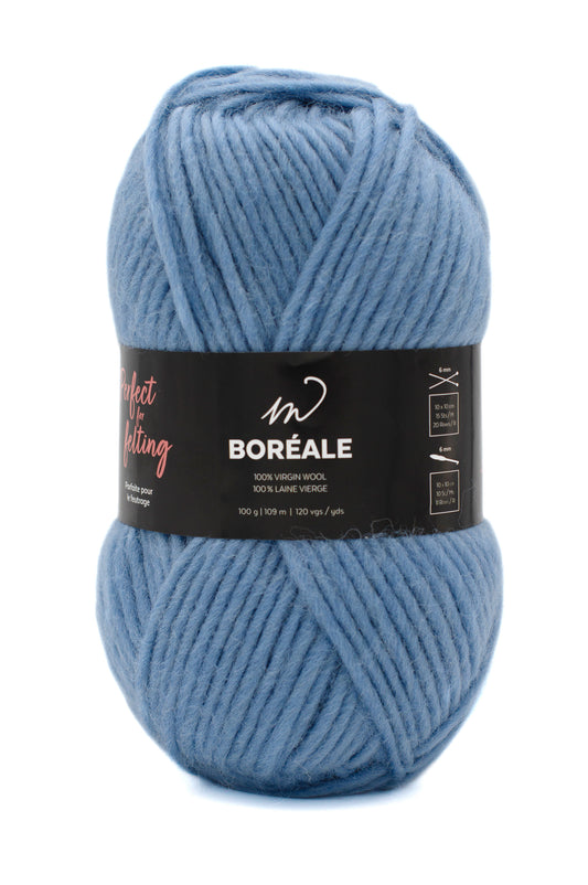 Boréale Yarn (100% Wool)- Frosted