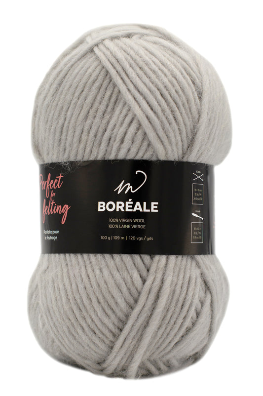 Boréale Yarn (100% Wool)- Greyness