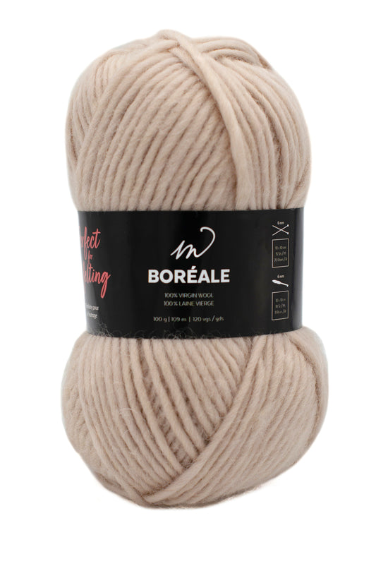 Boréale Yarn (100% Wool)- Sand