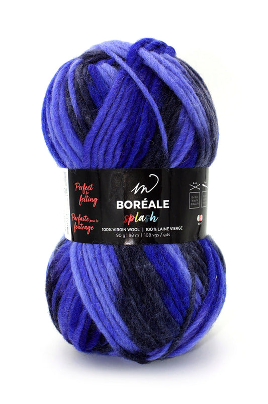 Boréale Yarn (100% Wool)- Berry Blast