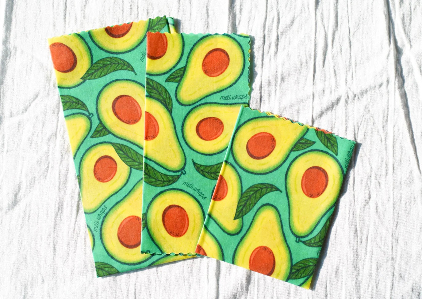 Hawaiian Meli Beeswax Food Wrap 3 Packs