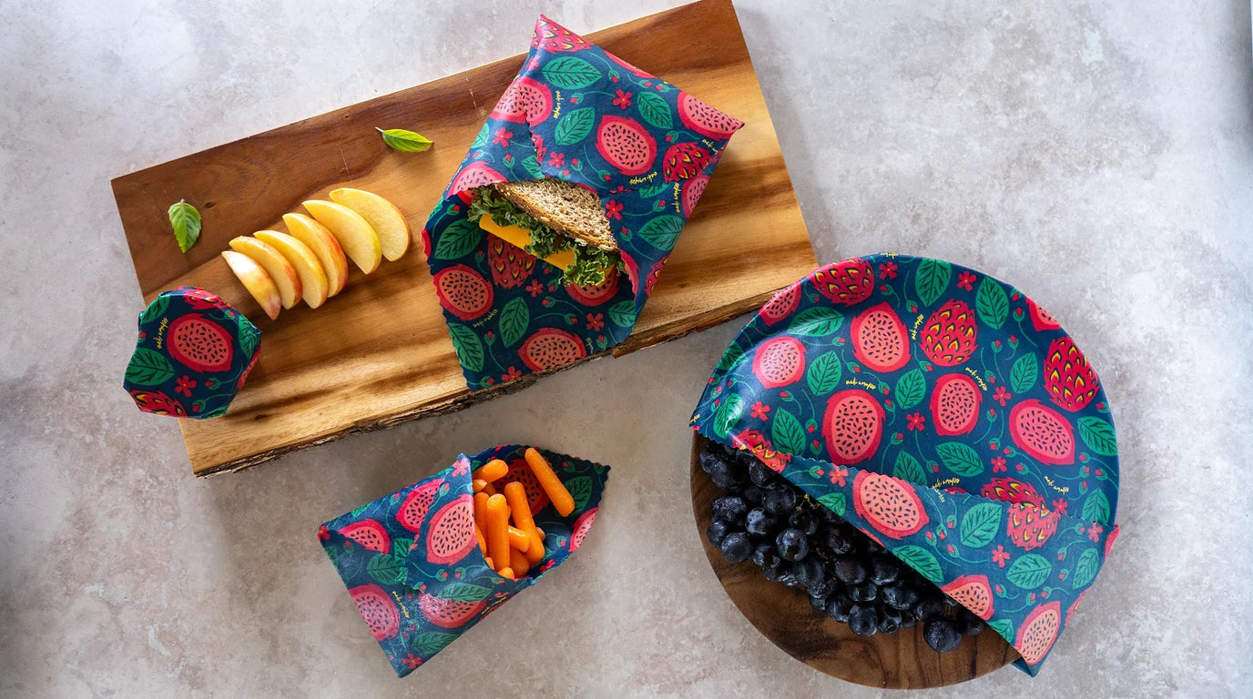 Hawaiian Meli Beeswax Food Wrap 3 Packs