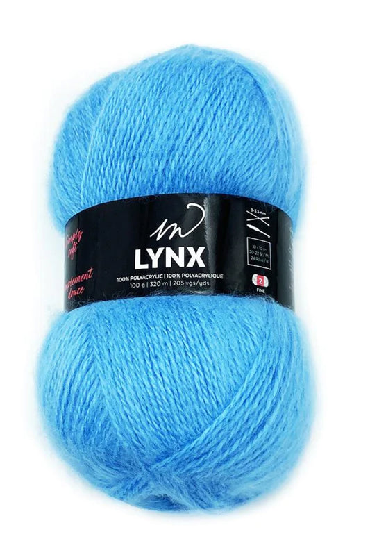 Lynx Yarn (100% Brushed Polyacrylic)- Powdery Blue