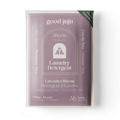 Laundry Detergent Strips- Lavender Bloom