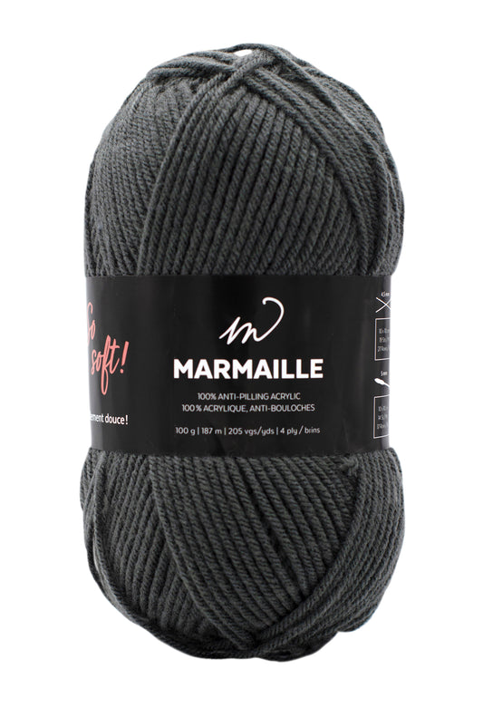 Marmaille Yarn (100% Acrylic)- Carbon