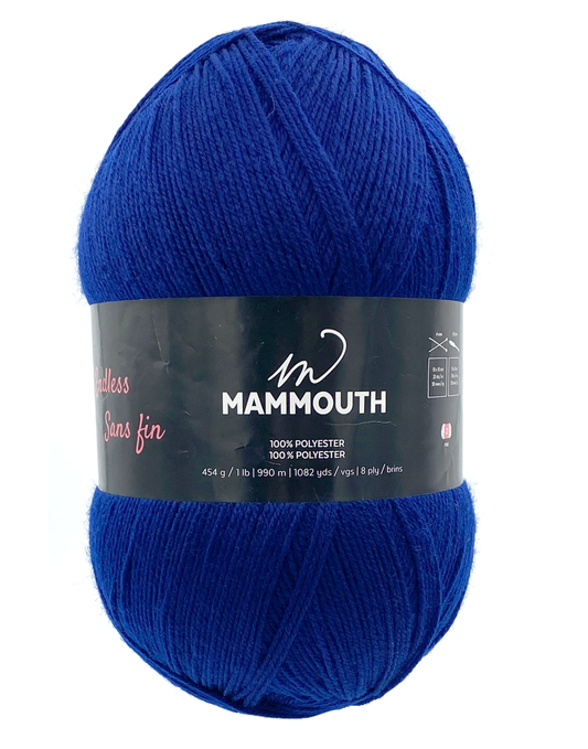 Mammouth Yarn (100% Polyester)- Navy