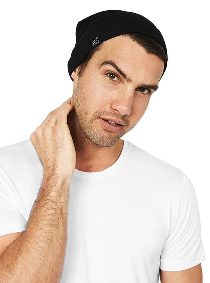 Soft Jersey Beanie Black