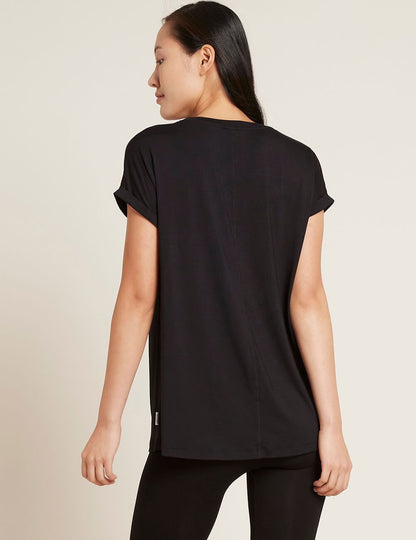 Downtime Lounge Top- Black