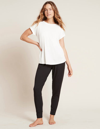 Downtime Lounge Top- Natural White