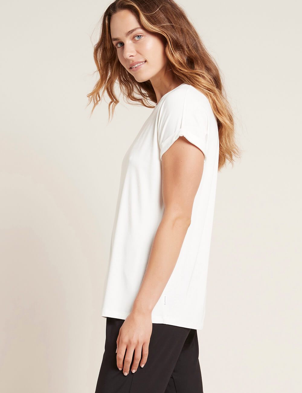 Downtime Lounge Top- Natural White