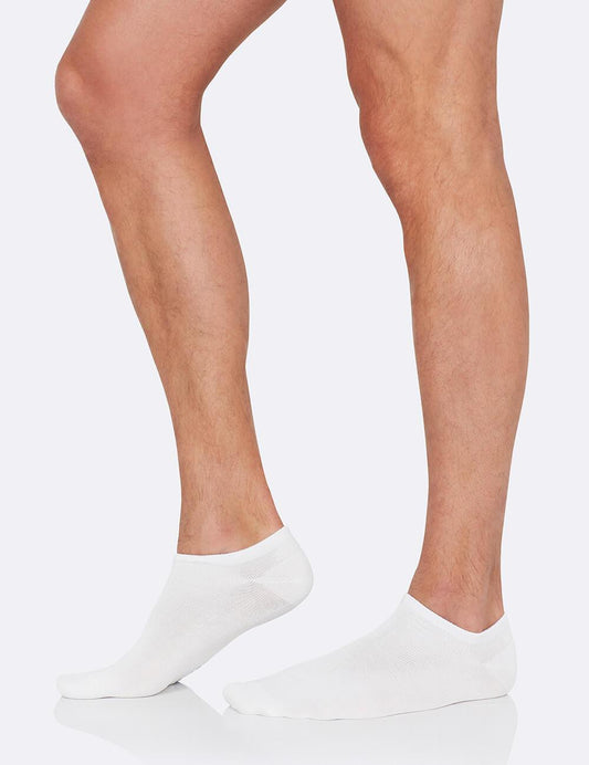 Men's Low Cut Sneaker Socks White