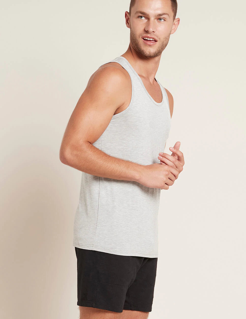 Mens Tank Light Grey