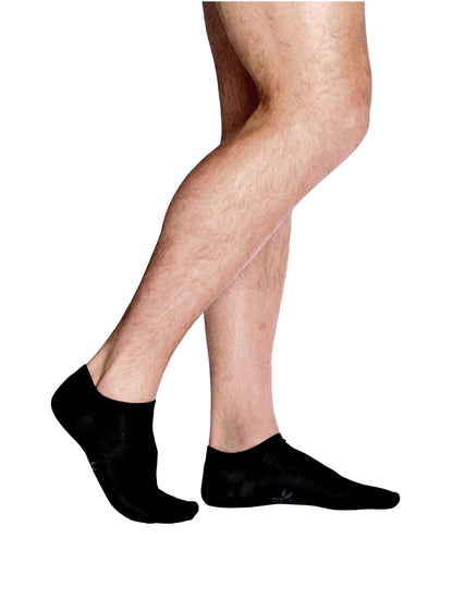 Men's Low Cut Sneaker Socks Black