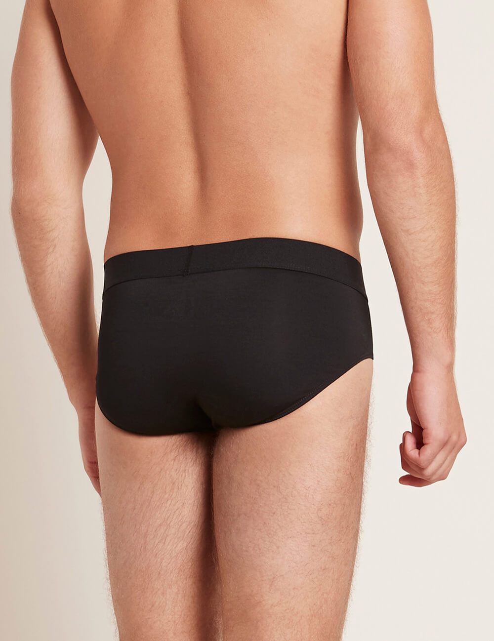 Men underwear brief tanga, external rubber band, cotton-lycra, red Color  Black Size Medium